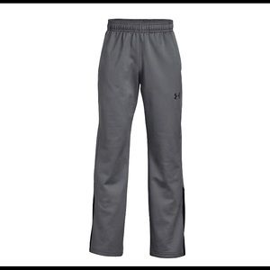 Under Armour Boys Brawler Pants size Small Gray